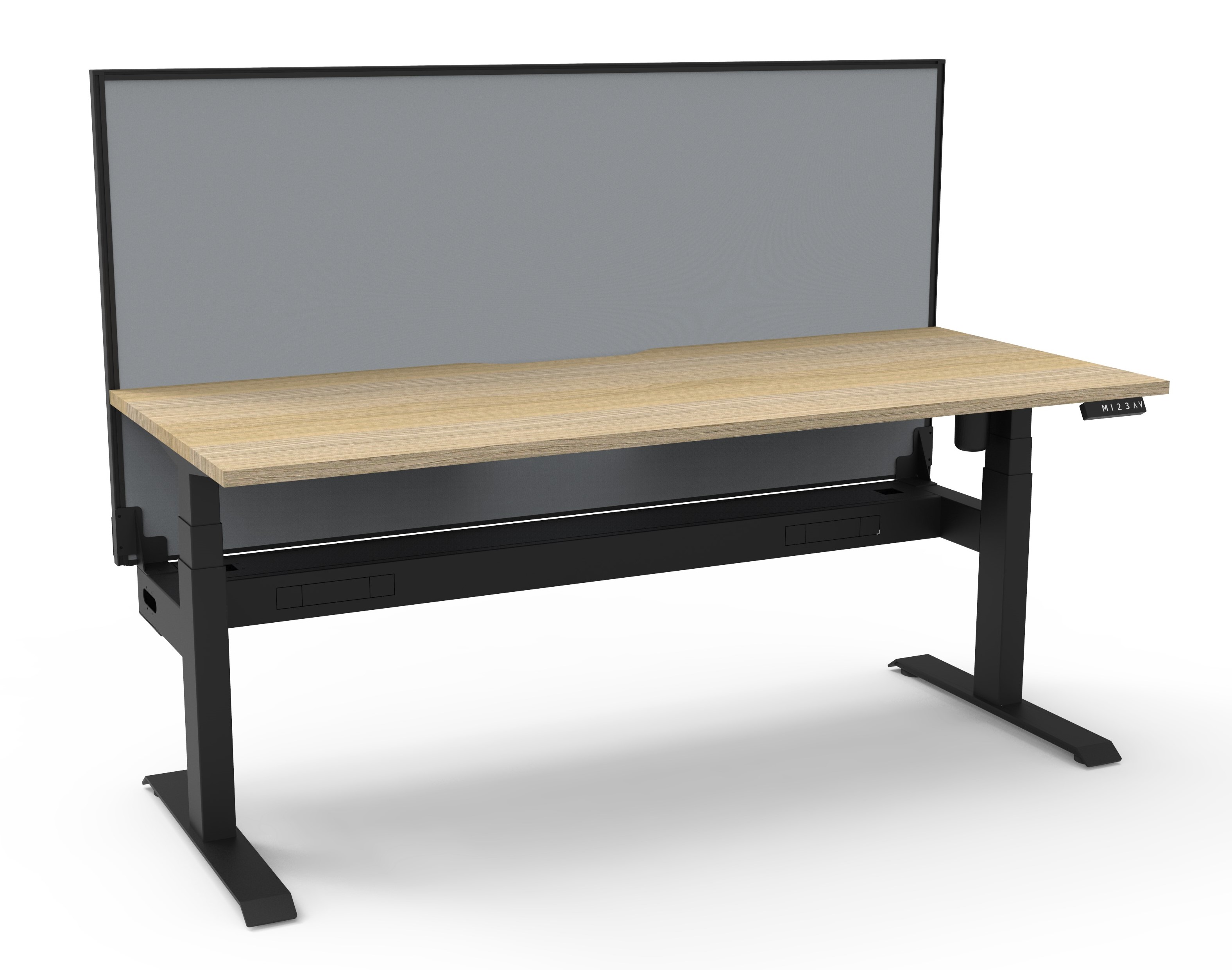 Boost Light Single Sided Workstation - With Screen